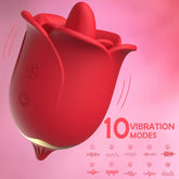 Rose Toys Nipples Clitorals Stimulator With Tongue For Women